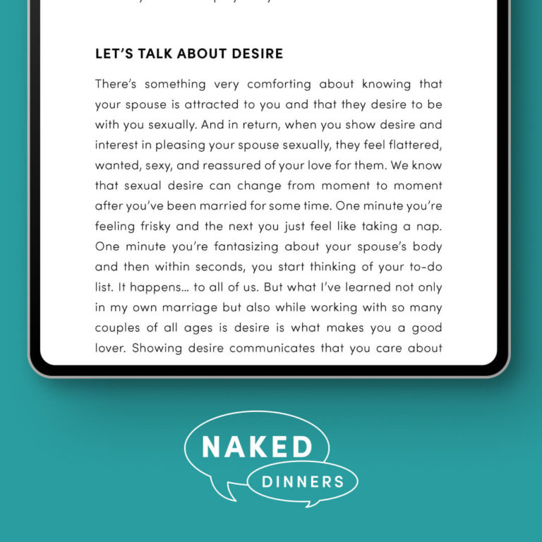 Naked Dinners Understanding Intimacy Sex And Rejection Ebook Marriage