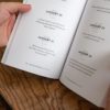 Person reading book