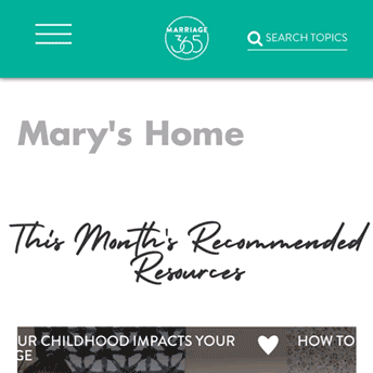 Marriage365 Membership Preview