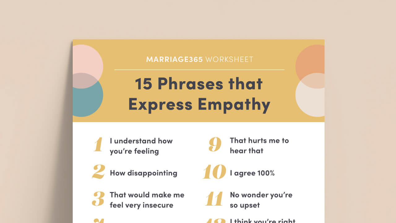 15 phrases that express empathy