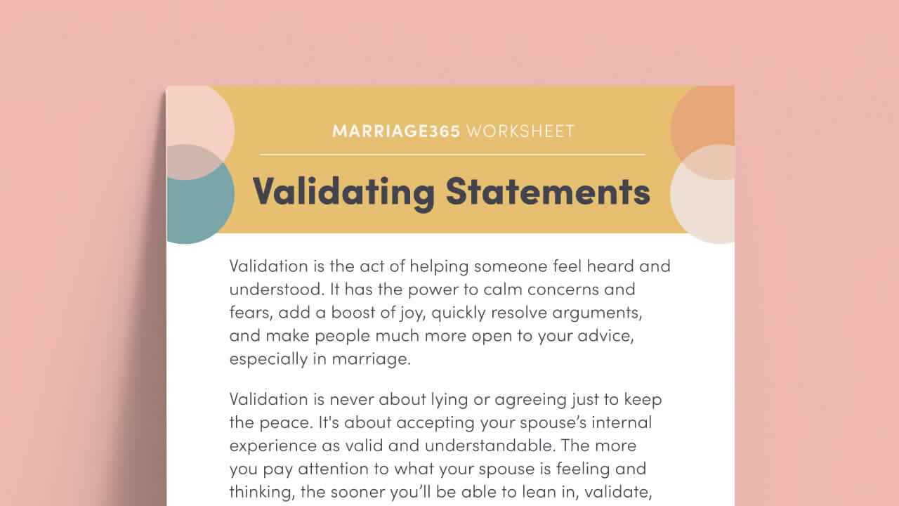 validating statements worksheet