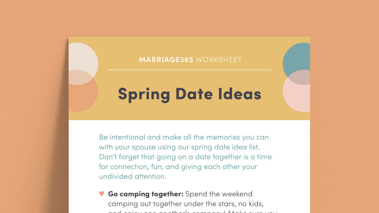 spring date ideas