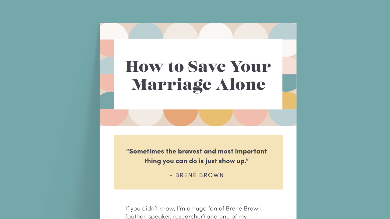 21 Effective Ways To Get More Out Of Save The Marriage System